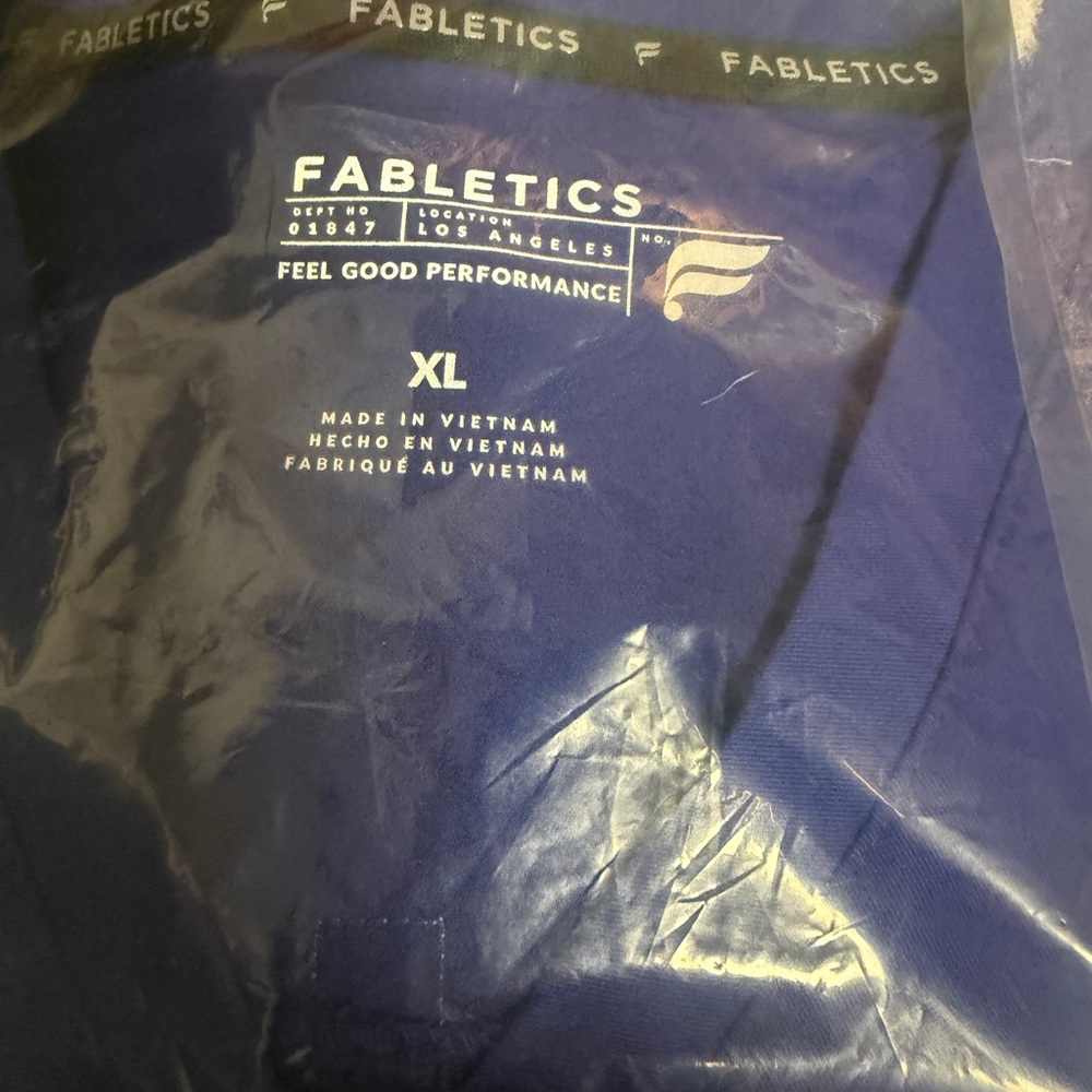 Fabletics Royal Blue Performance Tee